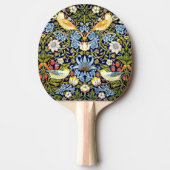 Raquette De Ping Pong Strawberry Thief, célèbre motif, (Devant)