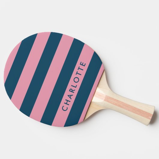 Raquette De Ping Pong Strip | Trendy Preppy Name (Côté)