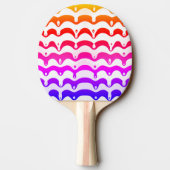 Raquette De Ping Pong Stripes de Jazzy Tropical (Dos)