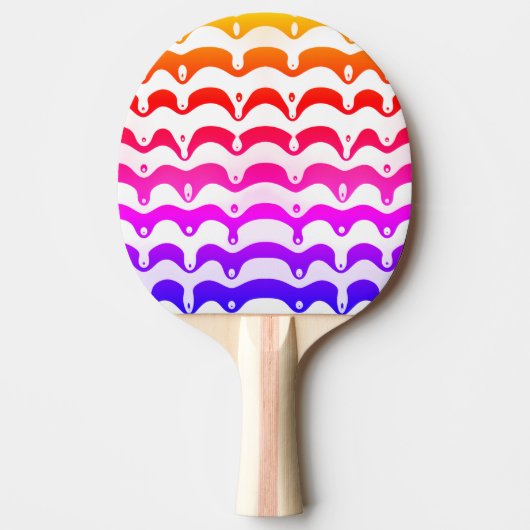 Raquette De Ping Pong Stripes de Jazzy Tropical (Devant)