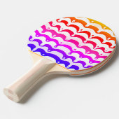 Raquette De Ping Pong Stripes de Jazzy Tropical (Devant Angle)