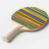 Raquette De Ping Pong Stripes Pattern (Devant Angle)