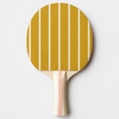 Raquette De Ping Pong Striping ocre doré et solide (Devant)