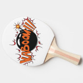 Raquette De Ping Pong Style comique KaBoom d'art de bruit ! (Côté)