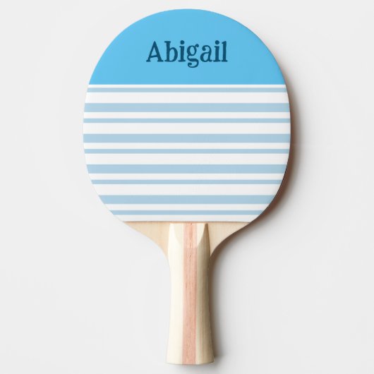 Raquette De Ping Pong StylishLight Bleu et Blancs Nom (Devant)