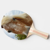 Raquette De Ping Pong Sucre Le Cheval Appaloosa, (Côté)