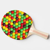 Raquette De Ping Pong Sucreries colorées (Côté)