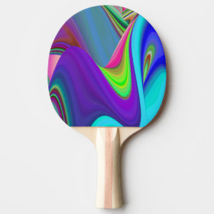 Raquette De Ping Pong Summerfeel, Rainbowart 3D Abstrait