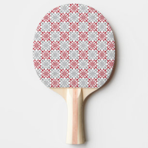 Raquette De Ping Pong SUN traditionnel letton motif géométrique III