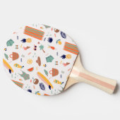 Raquette De Ping Pong Sunny Beach Fun Motif (Côté)