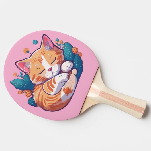 Raquette De Ping Pong Sunset Kitty (Côté)
