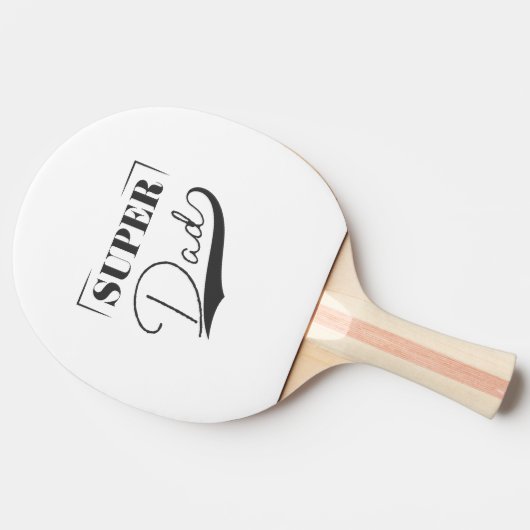 Raquette De Ping Pong Super papa (Côté)