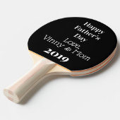 Raquette De Ping Pong Surnoms personnalisés (Devant Angle)