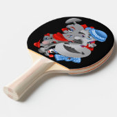 Raquette De Ping Pong Surreal Puzzle fait face à Ping Pong Paddle (Devant Angle)