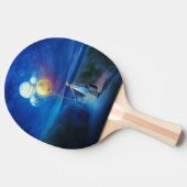 Raquette De Ping Pong Surreal se déplace vers son avenir (Côté)