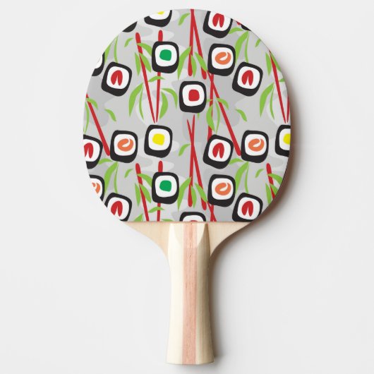 Raquette De Ping Pong Sushi Motif (Devant)