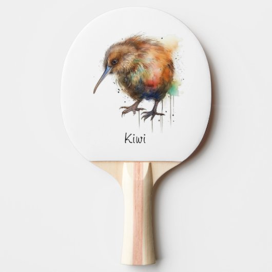 Raquette De Ping Pong Sweet Kiwi, coutume (Devant)