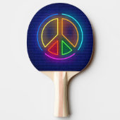 Raquette De Ping Pong Symbole de la paix (Dos)
