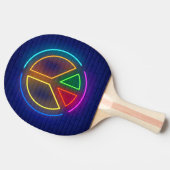 Raquette De Ping Pong Symbole de la paix (Côté)