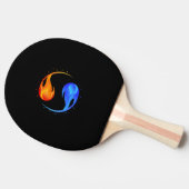 Raquette De Ping Pong Symbole de l'amour (Côté)