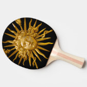 Raquette De Ping Pong Symbole de Louis XIV le Roi Soleil (Côté)