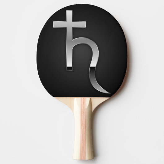 Raquette De Ping Pong Symbole de Saturn (Devant)