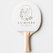 Raquette De Ping Pong T-Shirt (Devant)