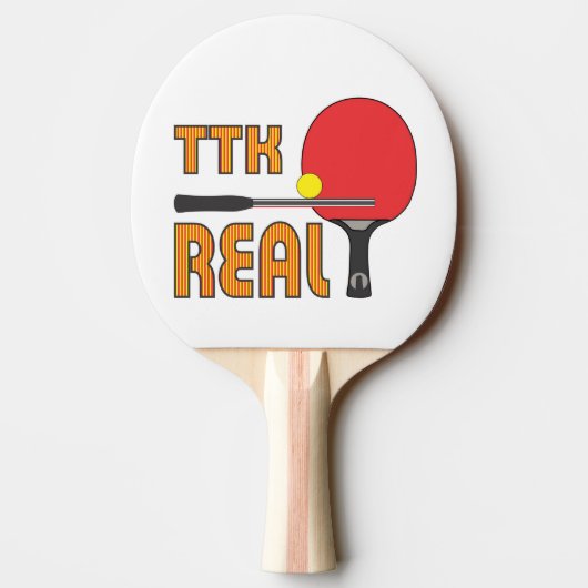 Raquette De Ping Pong Table-tennis bat TTK-Real (Dos)