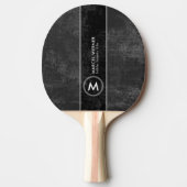 Raquette De Ping Pong Table Tennis Life Paddle avec Monogramme (Devant)