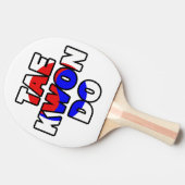 Raquette De Ping Pong Taekwondo (Côté)