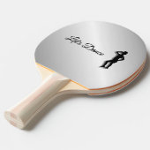 Raquette De Ping Pong Tap Dancer Dansons (Devant Angle)