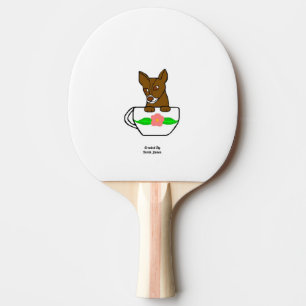 Raquette De Ping Pong Teacup Chihuahua Ping Pong Paddle
