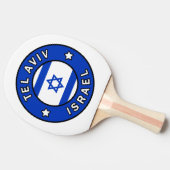 Raquette De Ping Pong Tel Aviv Israël (Côté)