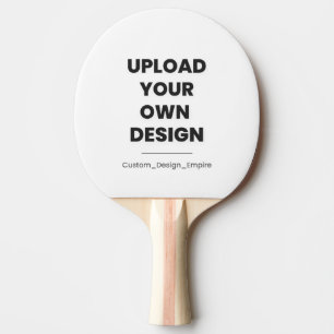 Raquette De Ping Pong Téléchargez votre propre design ici Modèle perso