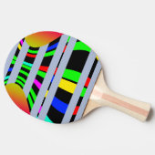 Raquette De Ping Pong Temps de déplacement (Côté)
