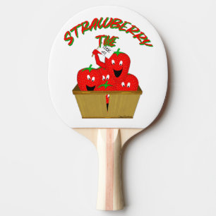 Raquette De Ping Pong Temps de la fraise !