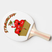 Raquette De Ping Pong Temps de la fraise ! (Côté)