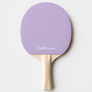 Raquette De Ping Pong Tendance Couleur Douce Violet Ping Pong Paddle