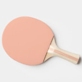 Raquette De Ping Pong Tendance Couleur douceur Peach Ping Pong Paddle (Côté)