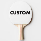 Raquette De Ping Pong Tennis de table personnalisé avec impression compl (Dos)
