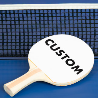 Raquette De Ping Pong Tennis de table personnalisé avec support ROUGE
