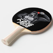 Raquette De Ping Pong Tennis de Table Personnalisé Moderne Angry Gorilla (Devant Angle)
