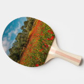 Raquette De Ping Pong terrain fleuri et arboré (Côté)