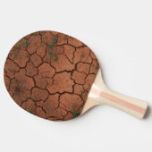 Raquette De Ping Pong terrain sec et fissuré (Côté)