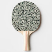 Raquette De Ping Pong Terrazzo Vert Moderne (Devant)