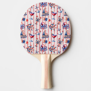 Raquette De Ping Pong Terre de la Liberté, 250 Ans de Liberté