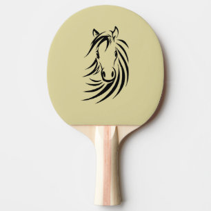 Raquette De Ping Pong Tête de cheval