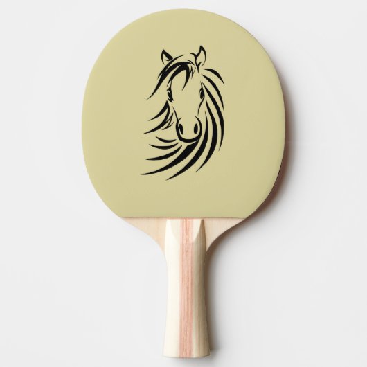 Raquette De Ping Pong Tête de cheval (Devant)