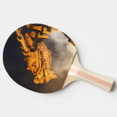Raquette De Ping Pong Tête de dragon (Côté)