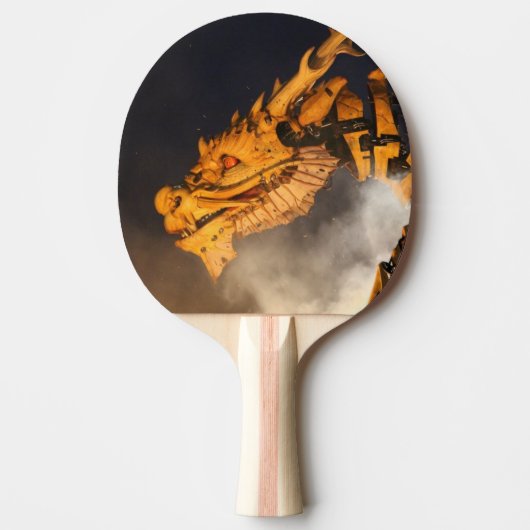 Raquette De Ping Pong Tête de dragon (Devant)